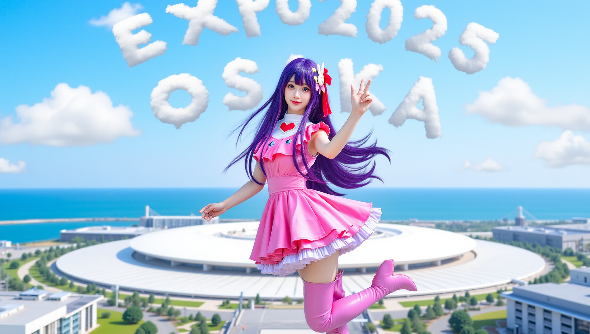 大阪万博2025へGO！AI美女と巡る未来の祭典！